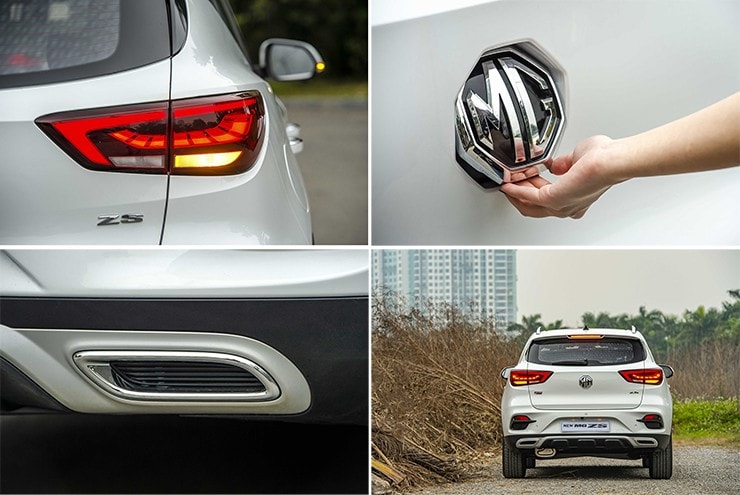 Chi tiết đầu xe MG ZS mới