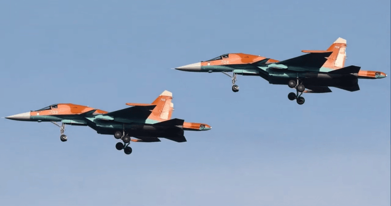 Su-34 được đánh giá cao nhờ bán kính tác chiến vượt trội và tải trọng vũ khí lớn.