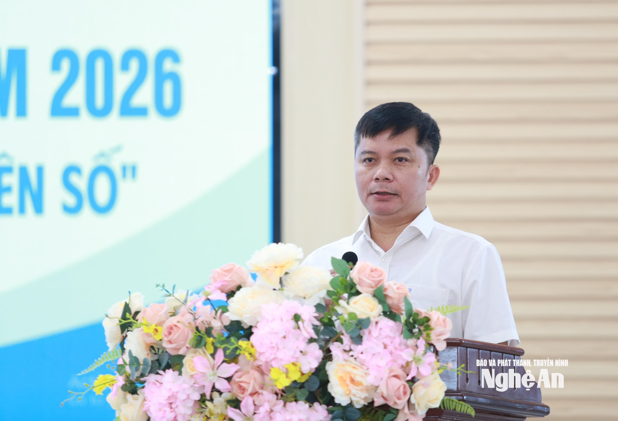 Phó Giám đốc Sở y tế Nguyễn Văn Nam nhấn mạnh Mỗi trẻ em không chỉ cần được ăn no, mặc ấm, học hành đầy đủ, mà còn phải được sống an toàn cả trong đời thực lẫn trên môi trường số