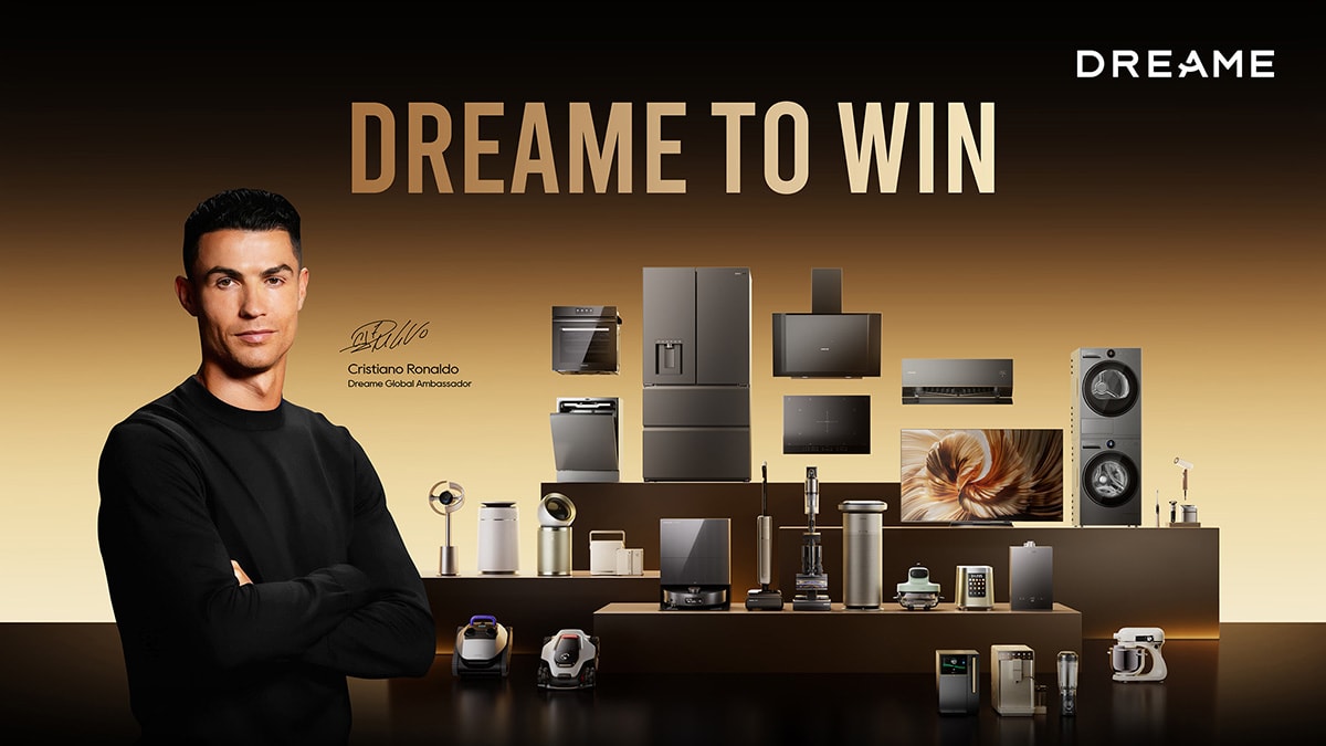 Cristiano Ronaldo và thông điệp Dreame to Win