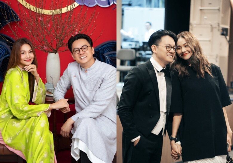 Ông xã Nhật Minh rất ủng hộ vợ theo đuổi sự nghiệp.