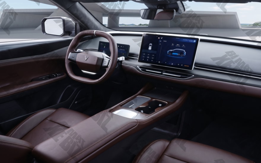 Phác thảo không gian nội thất dự kiến trên các mẫu SUV điện mới của VinFast