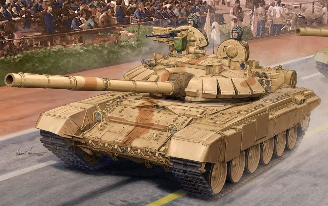 Xe tăng T-90 được sản xuất và lắp ráp tại nhà máy HVF, Ấn Độ