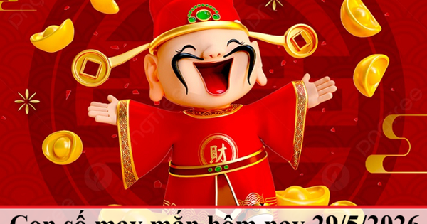 Con số may mắn hôm nay 29/5/2026