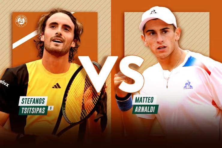 Stefanos Tsitsipas tập trung cho trận đấu đầy khó khăn tại vòng 2 Roland Garros.