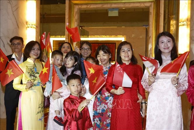 Tổng Bí thư, Chủ tịch nước Tô Lâm và Phu nhân bắt đầu thăm cấp Nhà nước Cộng hòa Singapore- Ảnh 5.