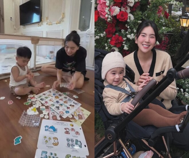 MC Mai Ngọc tuyệt đối không cho bé Panda dùng điện thoại.