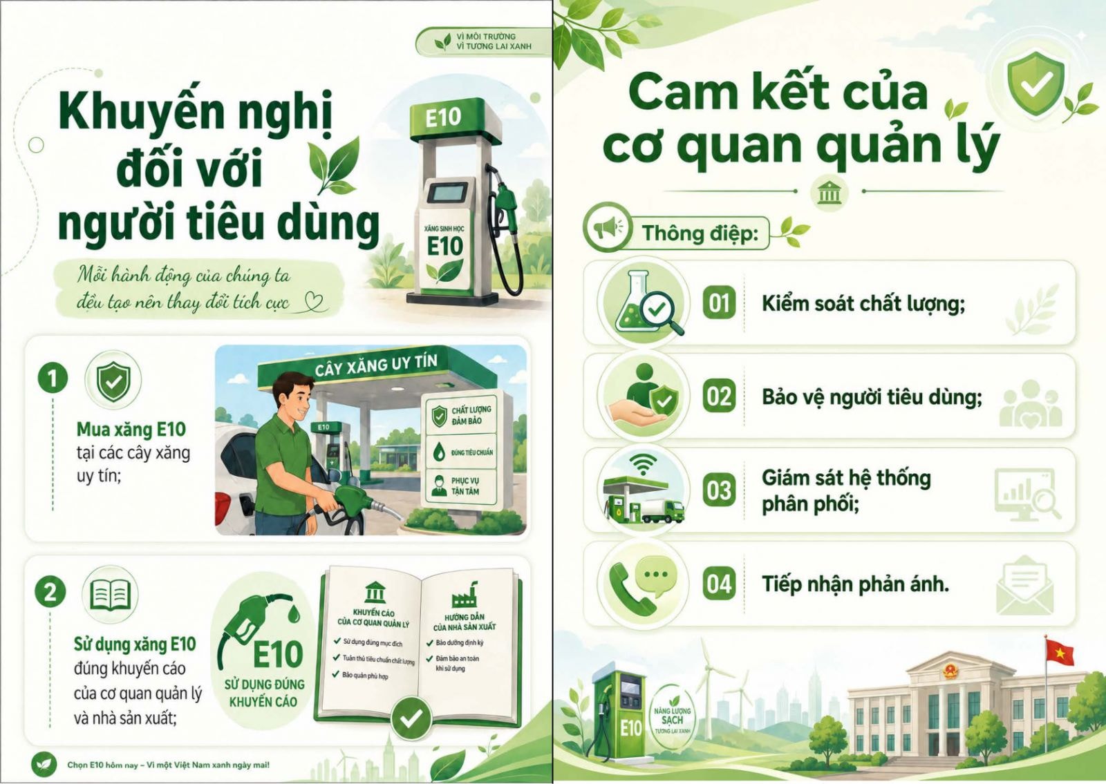 Các lưu ý kỹ thuật khi chuyển đổi sang sử dụng xăng E10