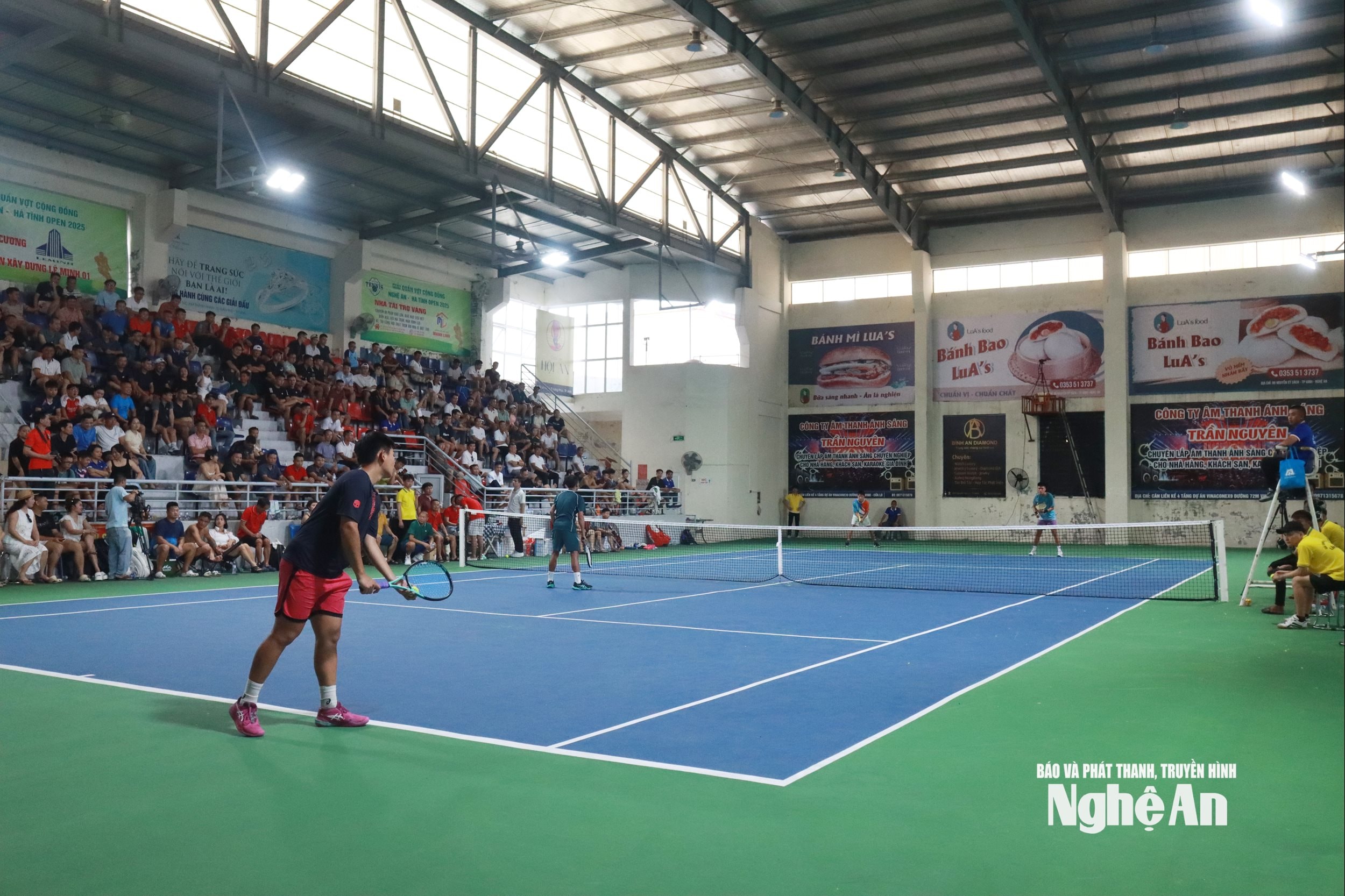 giải tennis báo chí Ảnh Diệp Thanh2