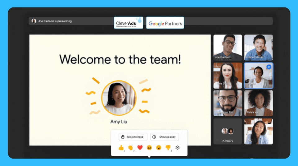 Giao diện chia sẻ liên kết họp trực tuyến trên Google Meet