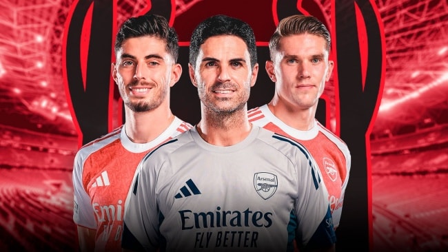 HLV Mikel Arteta đang cân nhắc đội hình tối ưu cho trận chung kết Champions League với PSG.