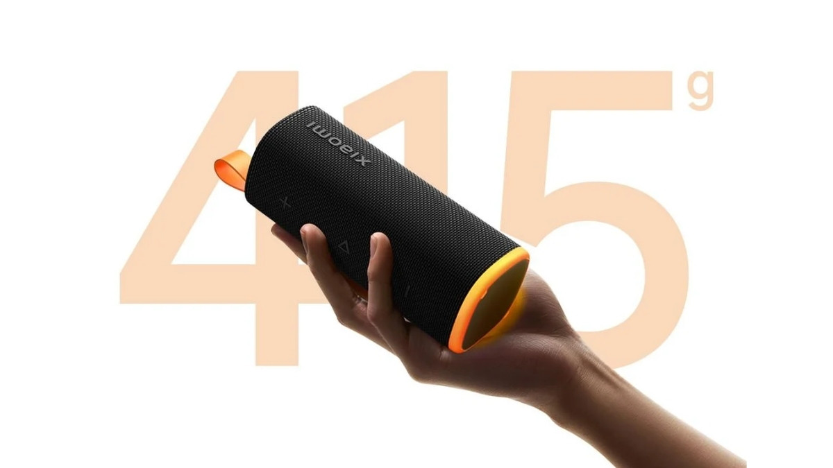 Xiaomi Bluetooth Speaker C có trọng lượng nhẹ chỉ 415g