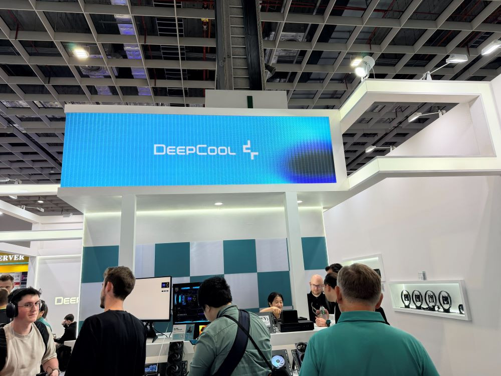 Hình ảnh thực tế gian hàng DeepCool tại Computex 2026