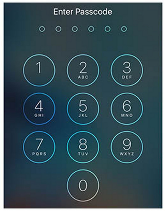 Giao diện ứng dụng Mật khẩu trên thiết bị Apple