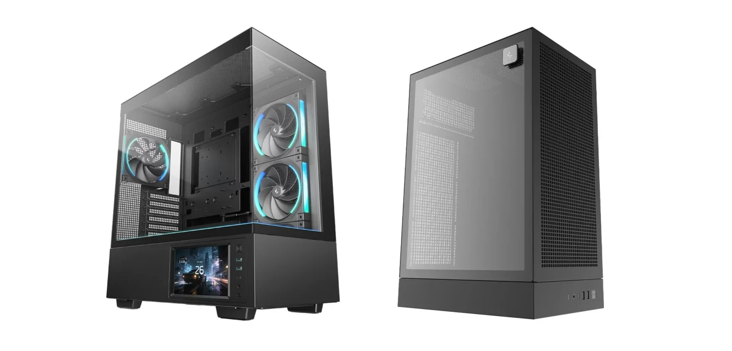 Vỏ máy DeepCool CH690 LCD với màn hình tích hợp