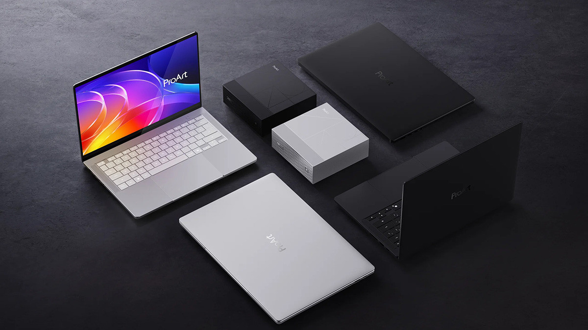 Thiết kế cao cấp được gia công CNC của dòng ASUS ProArt mới