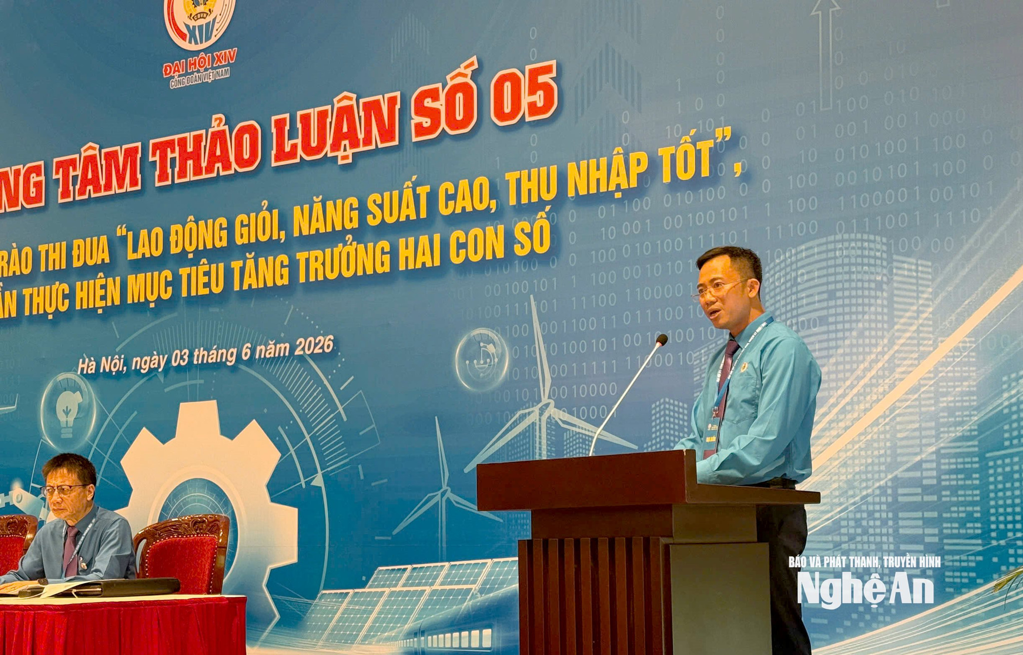 công đoàn Nghệ An Đại hội Tổng Liên đoàn Ảnh An Nhân3