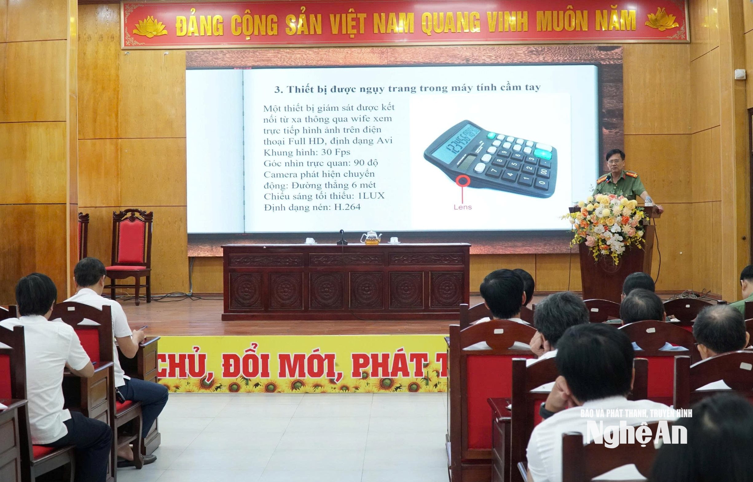 Đại diện Công an tỉnh Nghệ An cảnh báo 