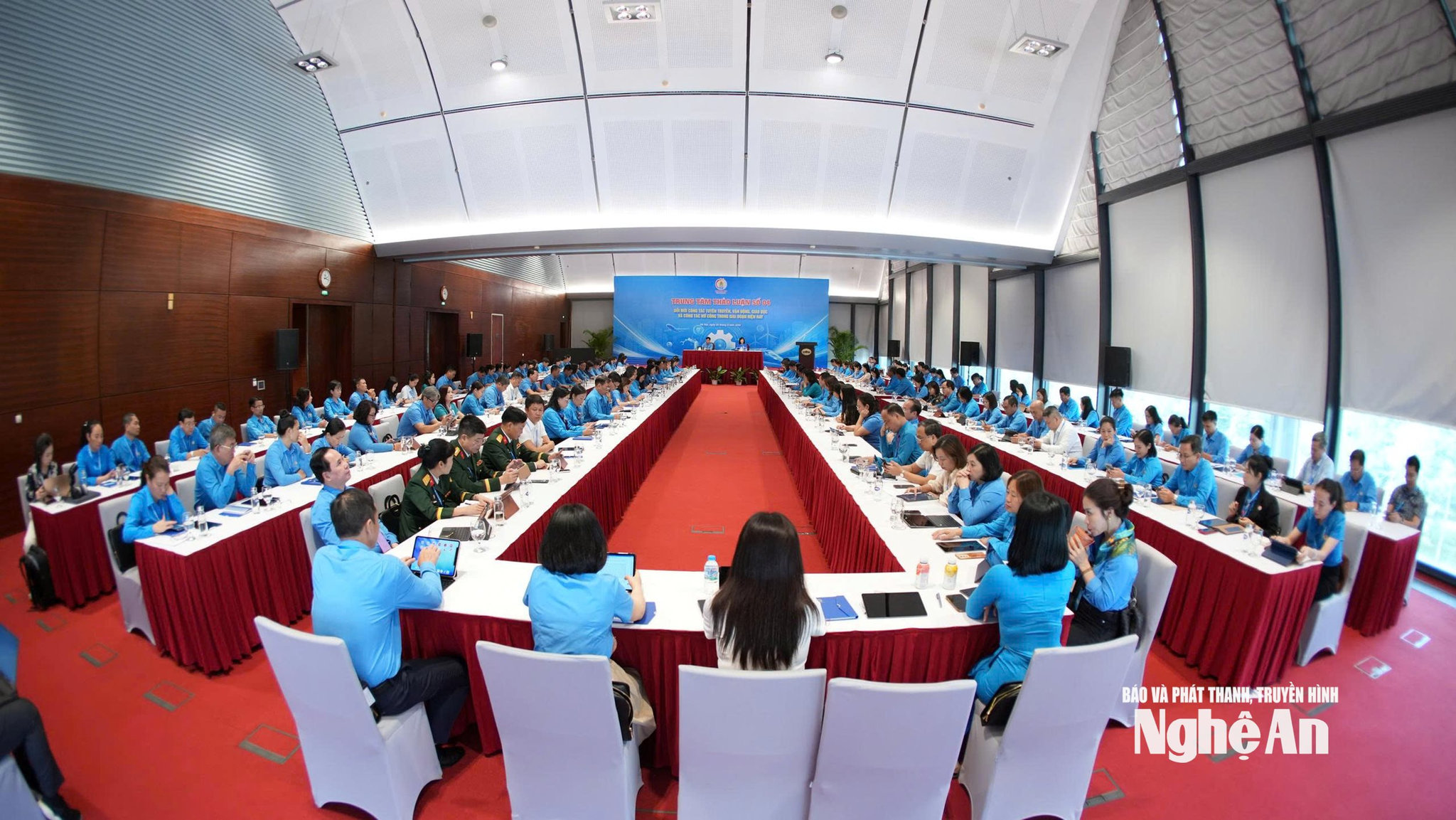 Nghệ An tại Đại hội Công đoàn Việt Nam Ảnh BTC1