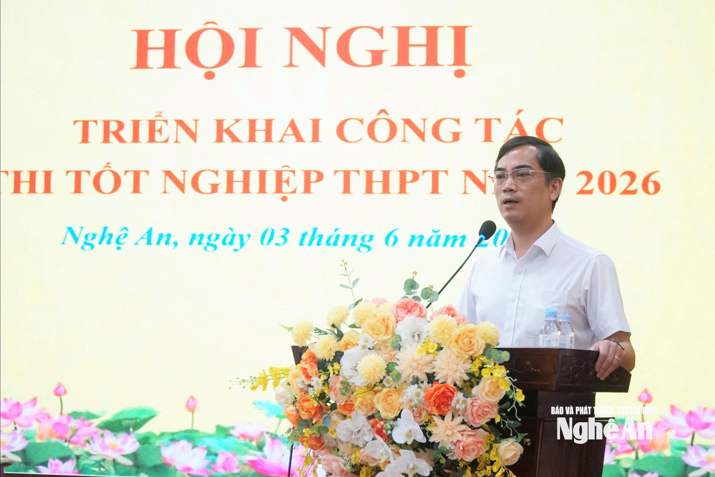 Ông Nguyễn Văn Khoa phát biểu triển khai nhiệm vụ