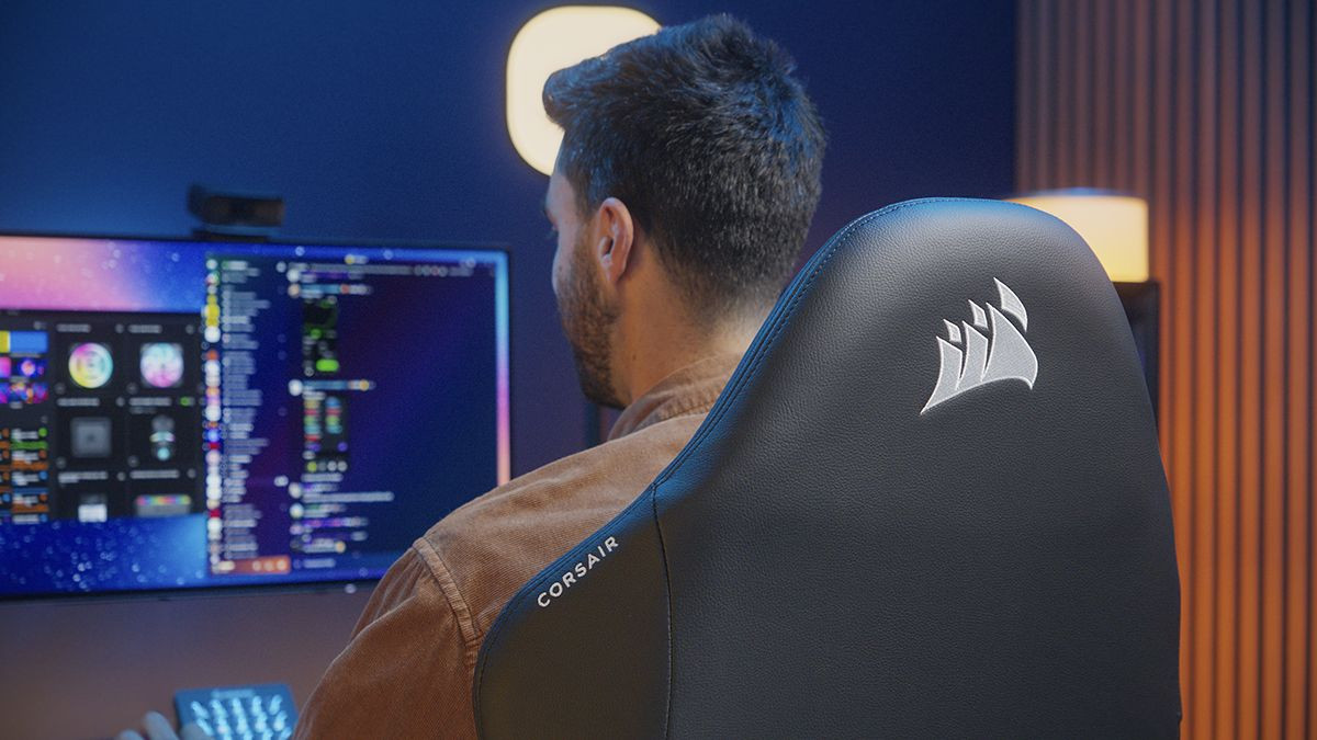 Ghế gaming CORSAIR TC80 thiết kế công thái học