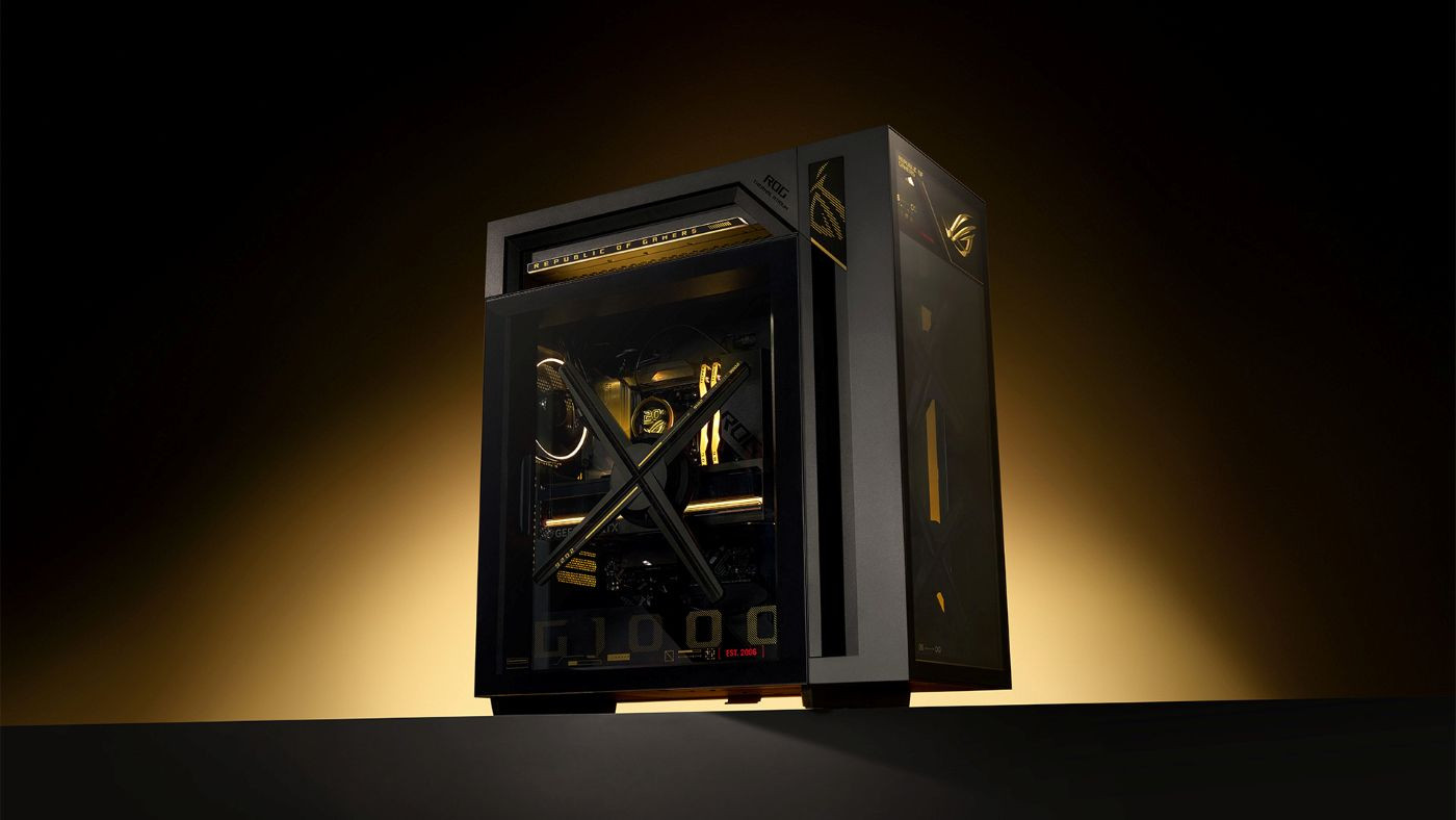 Desktop gaming ROG G1000 Edition 20 với hệ thống quạt Hologram độc đáo
