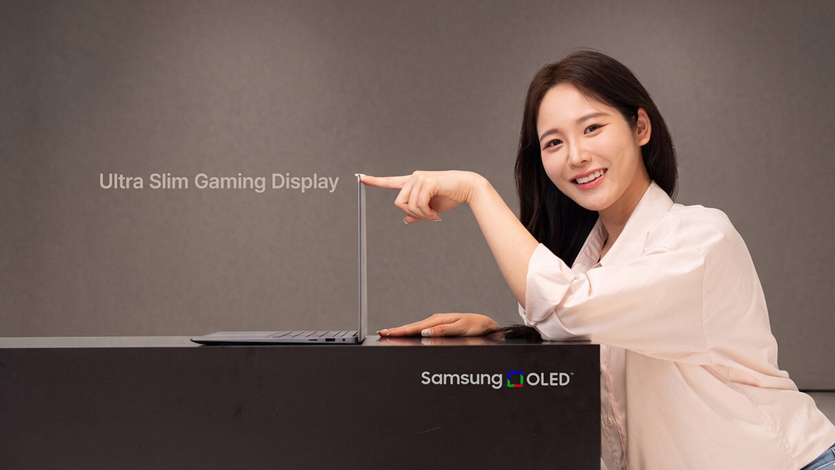 Công nghệ màn hình mới của Samsung giúp laptop mỏng nhẹ hơn
