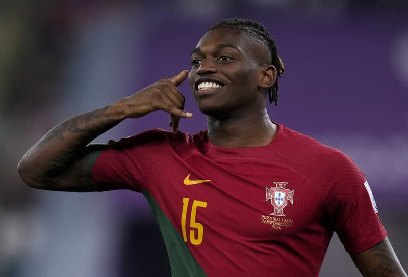 Rafael Leao trong tầm ngắm chuyển nhượng của Manchester United