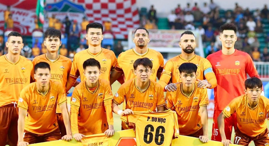 HAGL có tâm lý khá thoải mái trước màn đọ sức với Becamex TPHCM. Ảnh: HAGL FC.