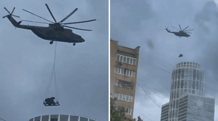 Trực thăng Mi-26 trong nhiệm vụ vận tải hạng nặng