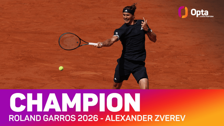 Alexander Zverev nâng cao chức vô địch Roland Garros 2026