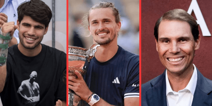 Các ngôi sao quần vợt chúc mừng Alexander Zverev