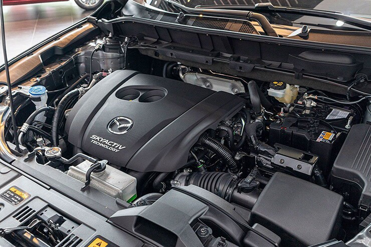 Động cơ SkyActiv-G 2.5L mạnh mẽ trên Mazda CX-8