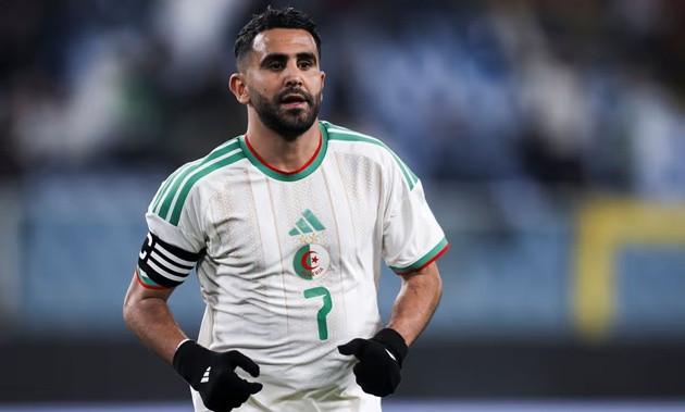 Mahrez đóng vai trò thủ lĩnh của Algeria.