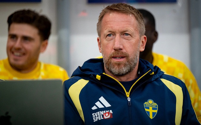 HLV Graham Potter giúp Thụy Điển lột xác.