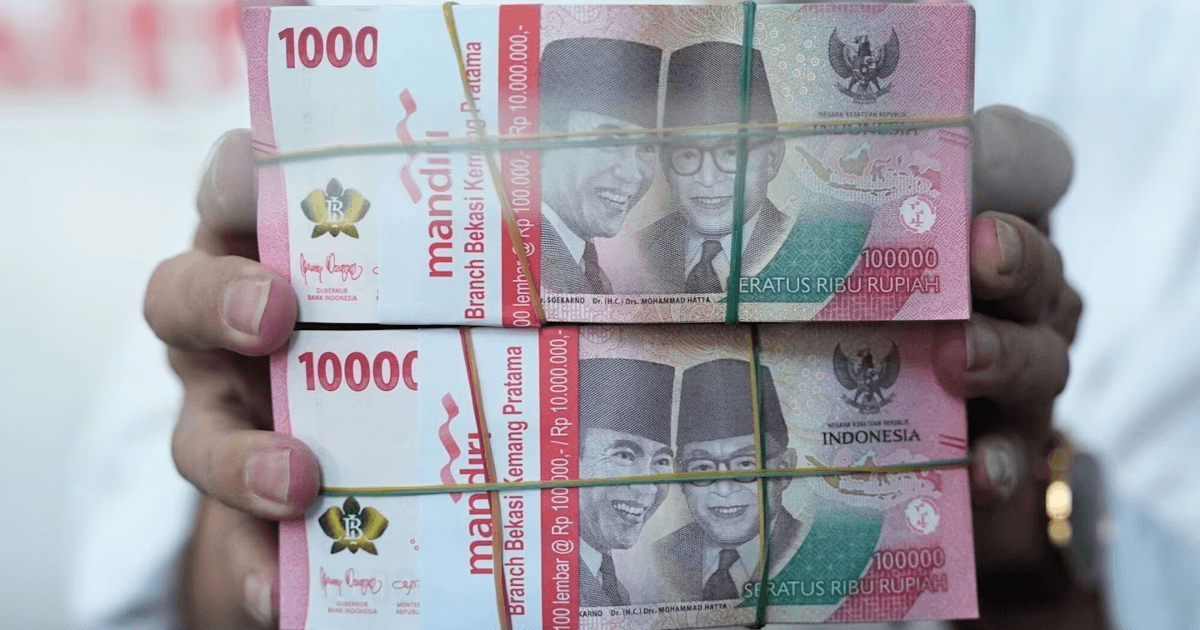 Biểu đồ biến động tỷ giá đồng rupiah so với USD tại thị trường Indonesia