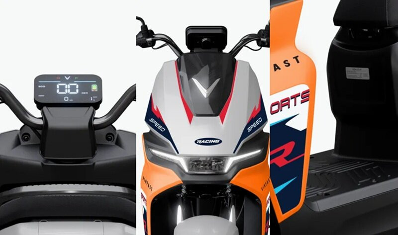 Chi tiết thiết kế thực dụng trên VinFast Flazz Max