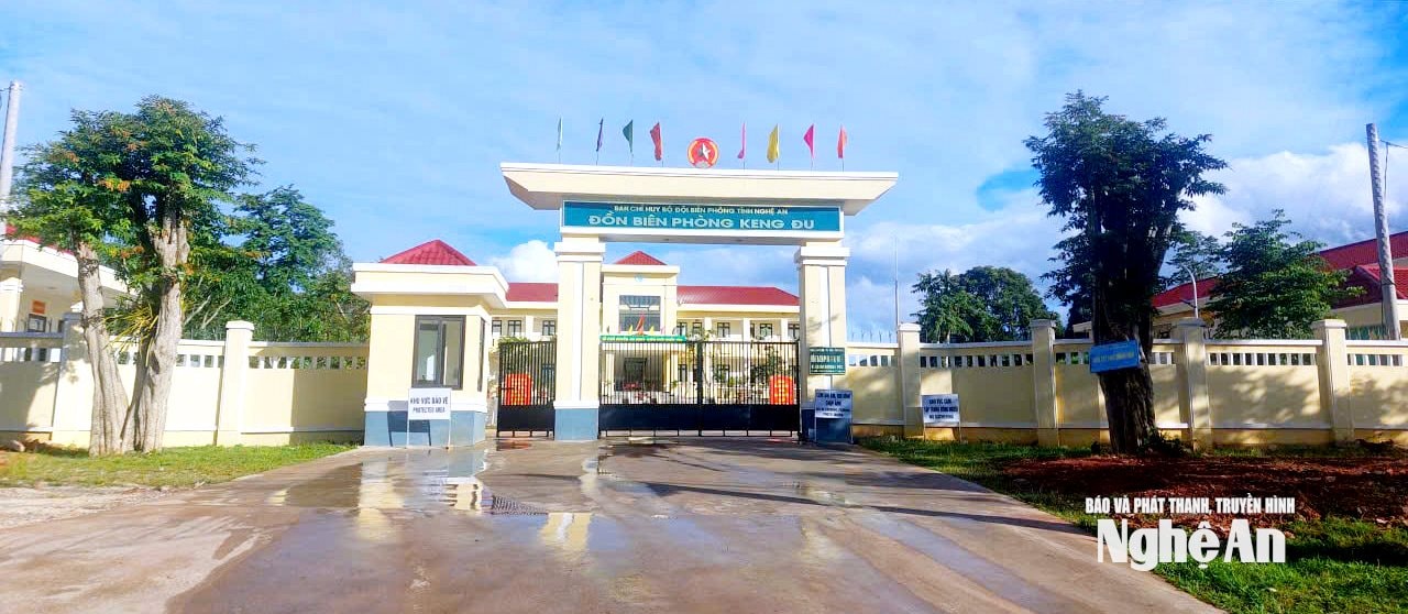 Đồn biên phòng Keng đu. Ảnh KL2