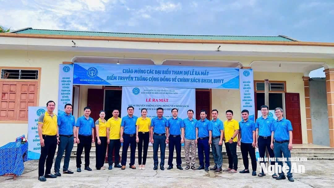 Ra mắt Điểm truyền thông cộng đồng về chính sách BHXH, BHYT (4)