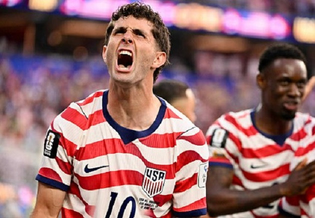 Pulisic giúp lối chơi của tuyển Mỹ mềm mại hơn.