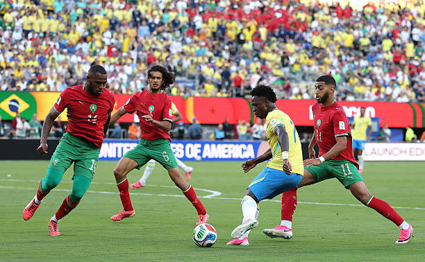 Bàn thắng của Vinicius Junior không đủ để giúp Brazil giành chiến thắng.