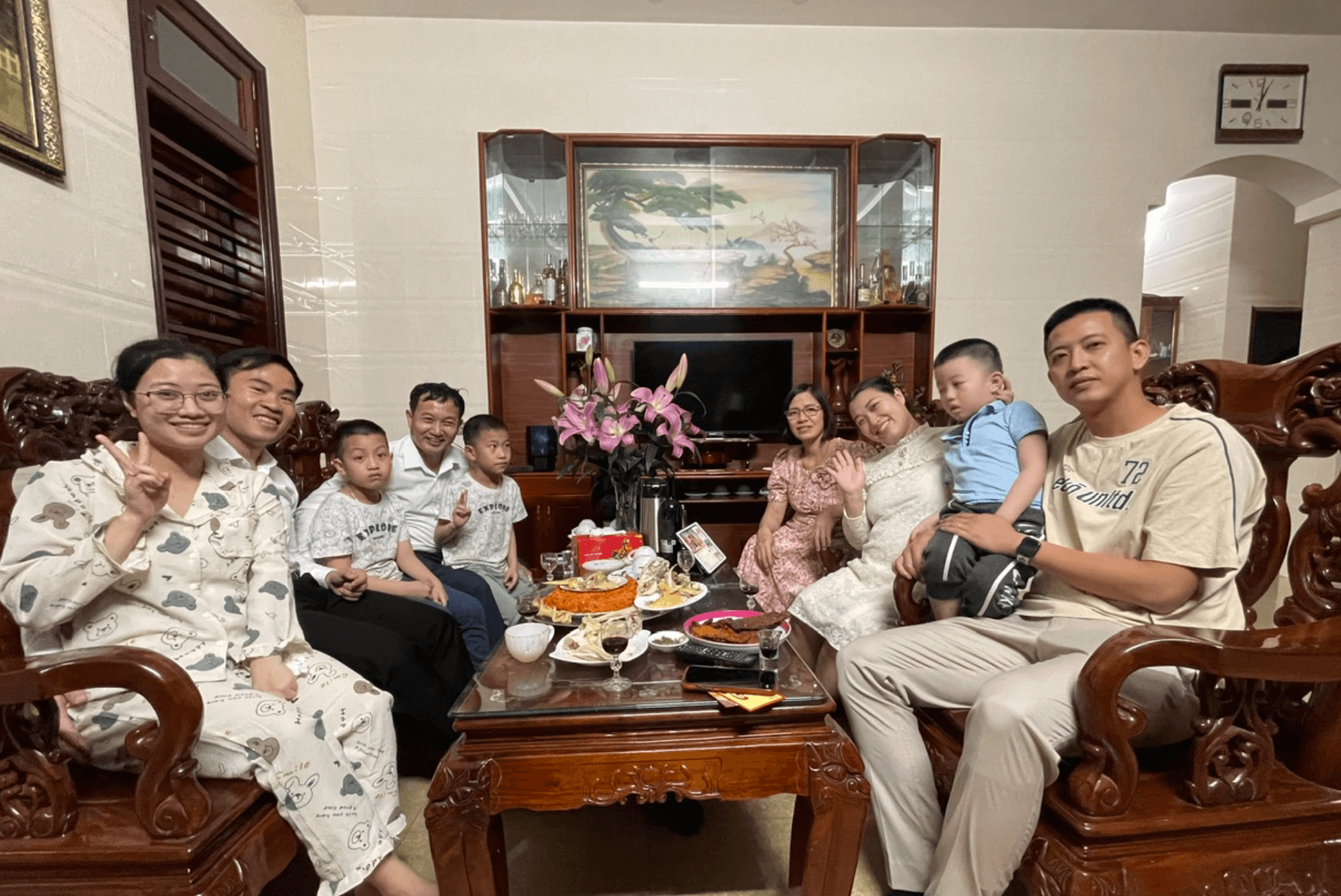 Gia đình hạnh phúc sẽ tạo ra một xã hội hạnh phúc. Ảnh: NVCC