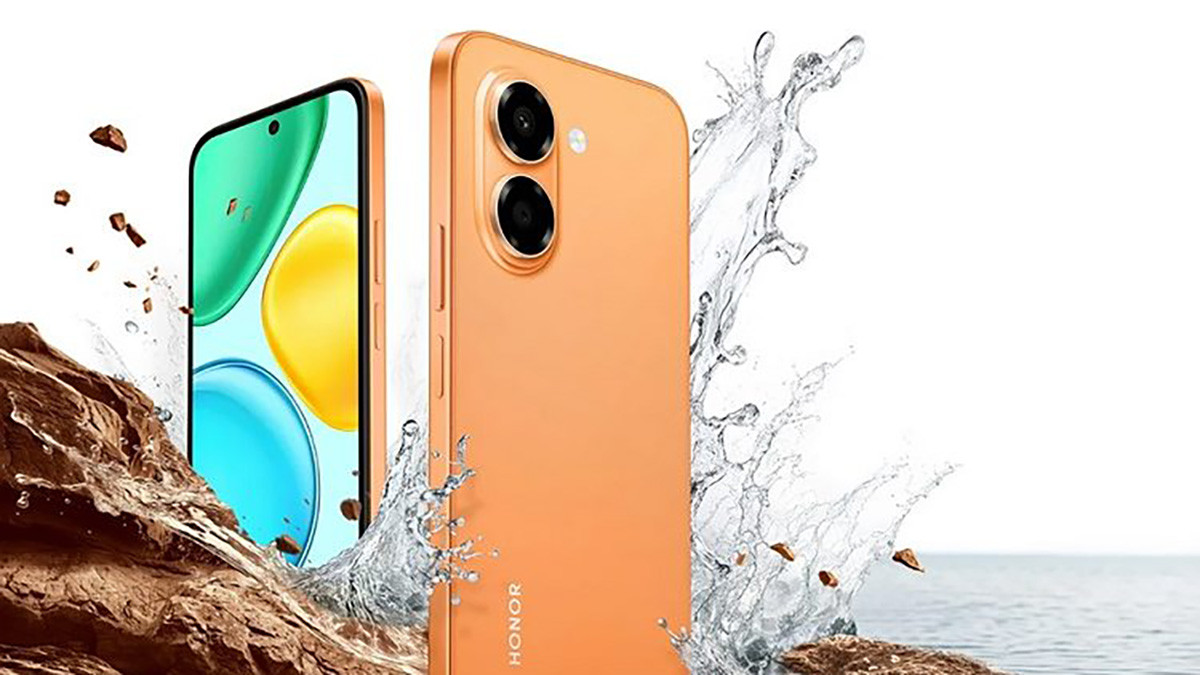 Phối cảnh thiết kế HONOR X7e Plus 5G
