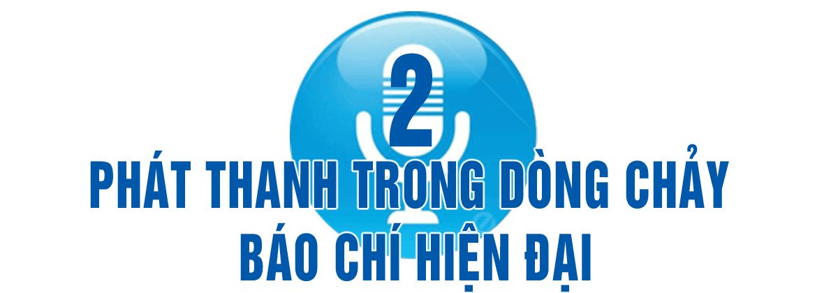 Phát thanh trong dòng chảy báo chí hiện đại