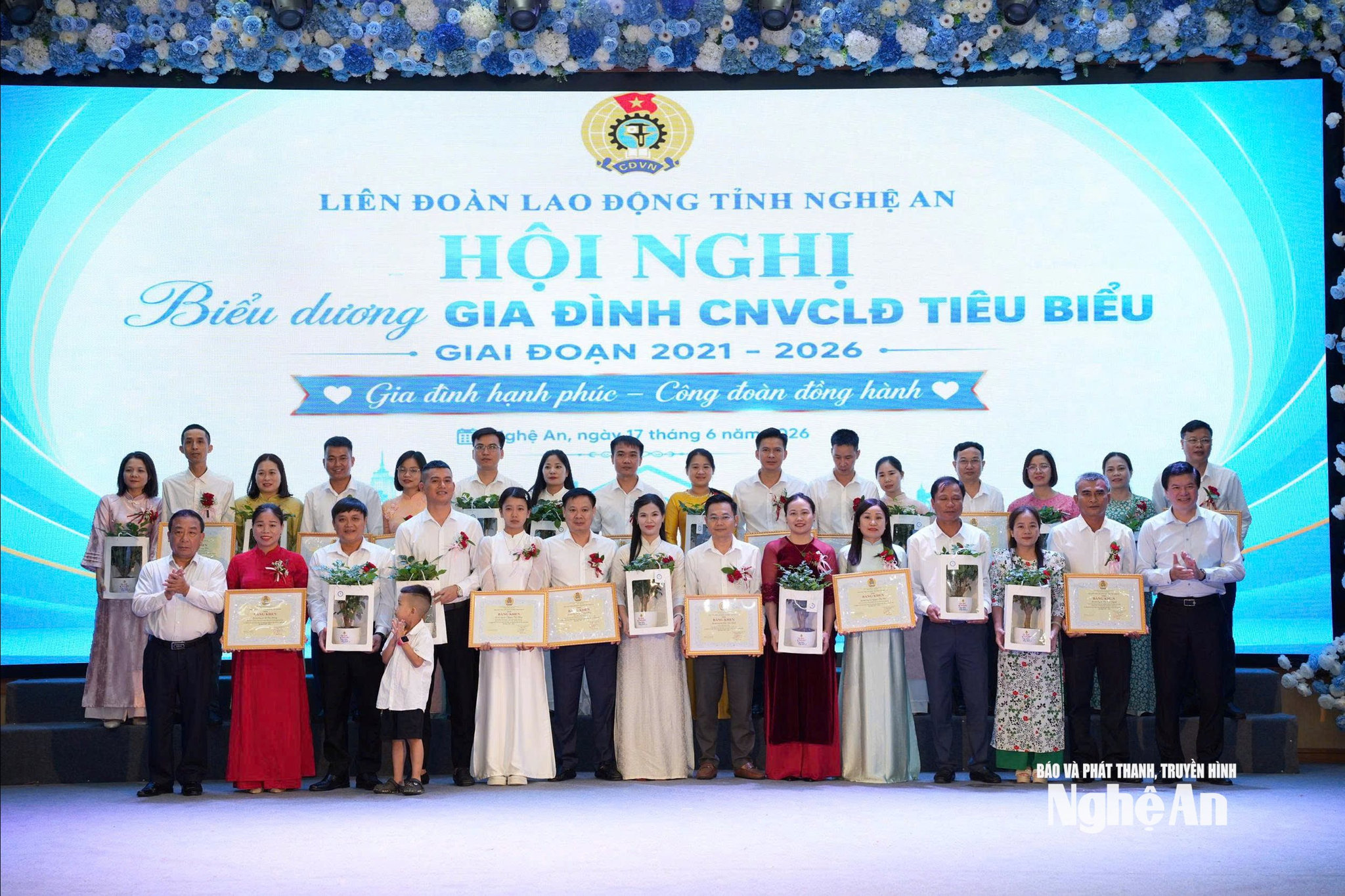 gia đình công nhân viên chức lao động tiêu biểu Ảnh Thanh Vân3