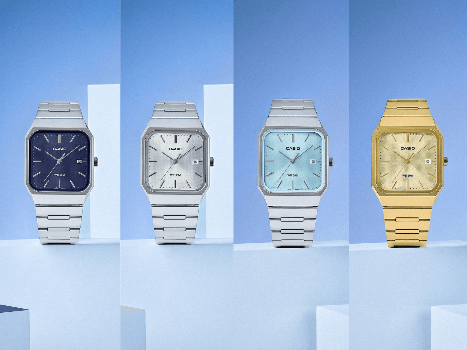 Bốn phiên bản màu sắc của dòng Casio MTP-B185