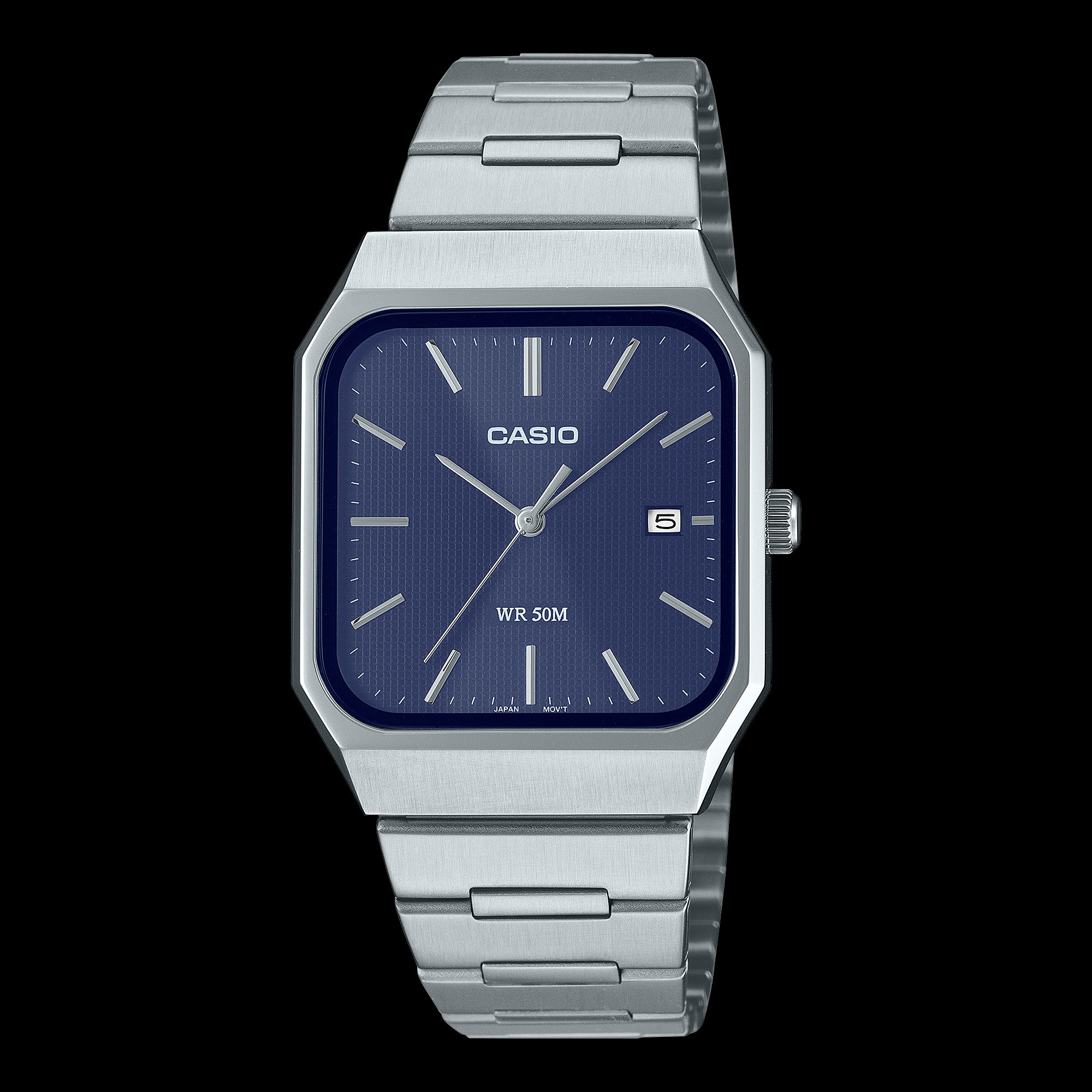 Casio MTPB185D-2A1V mặt xanh navy