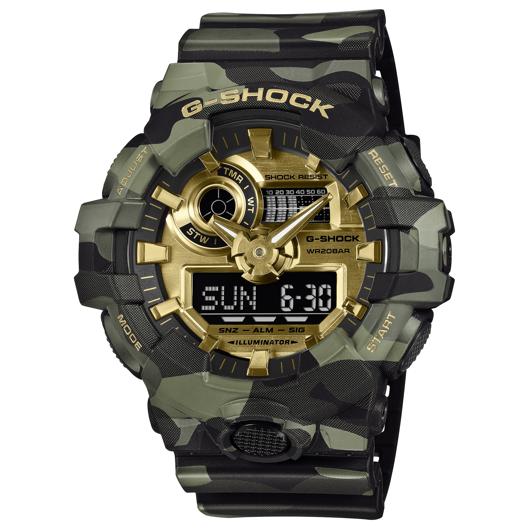Đồng hồ Casio GA-700CMG-3A