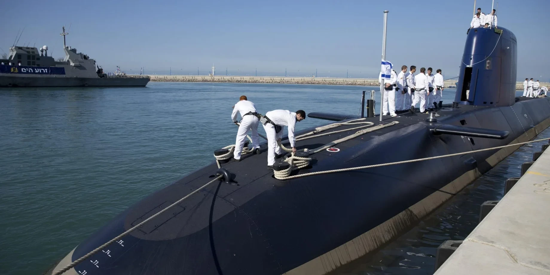 Một tàu ngầm lớp Dolphin của Hải quân Israel