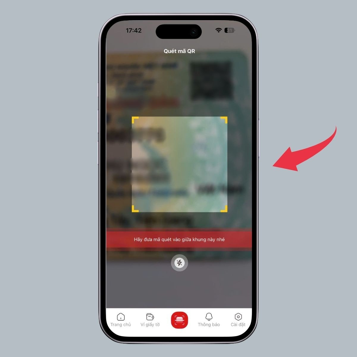 Tính năng quét mã QR kiểm tra hiệu lực thẻ Căn cước trên ứng dụng VNeID